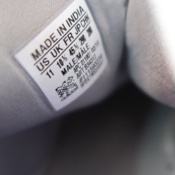 Adidas Shoes Mens 11 Sneaker Athletic Tubular Runner Lifestyle Trainer Onix Grey - Picture 13 of 14